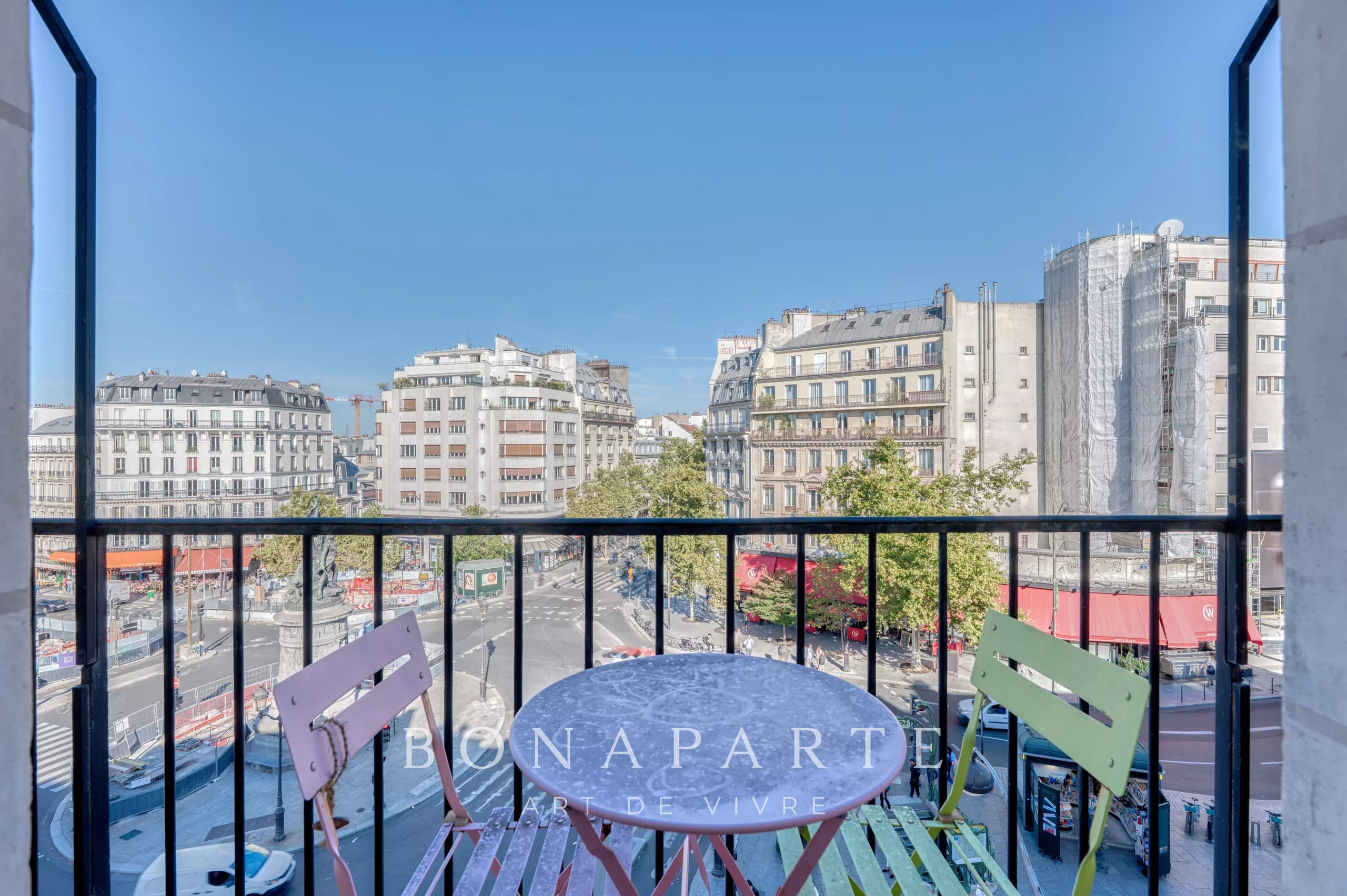 Charmant appartement 5 pièces avec balcon et vue dégagée